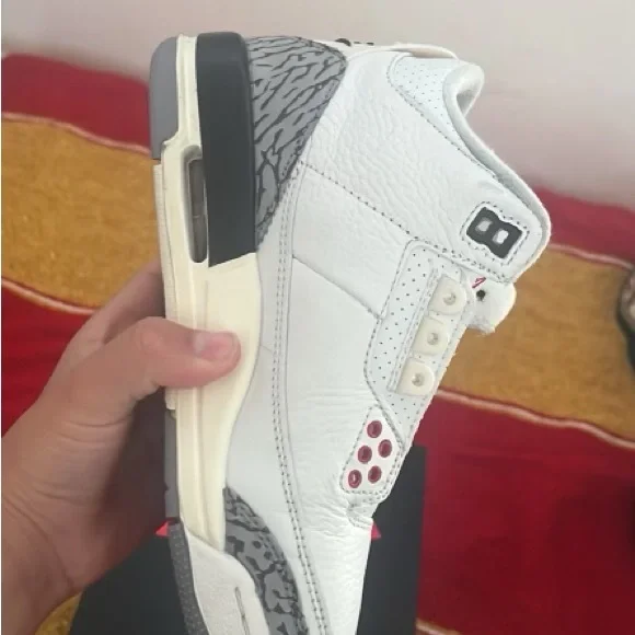 Jordan 3 Cements (used) 4Y